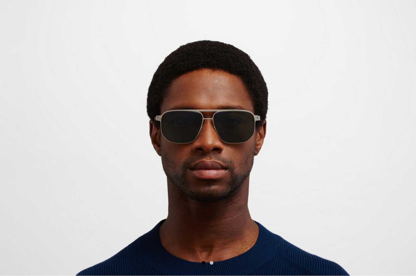 MYKITA-マイキータ PERRY サングラス 品番:10066792 フレームカラー:Matte Silver/Black